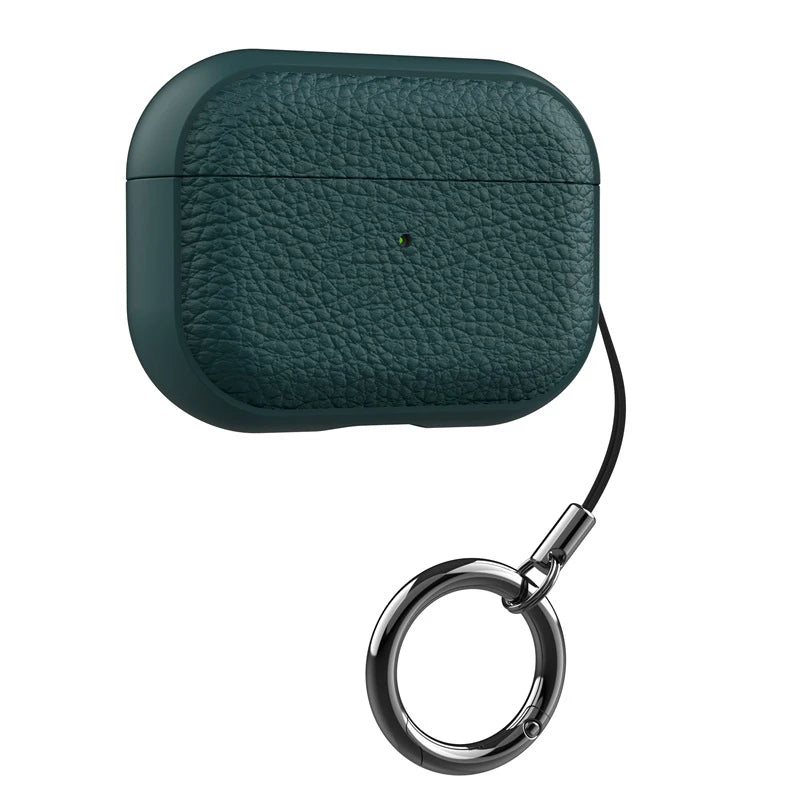 2025 Capa For AirPods Pro 3 Case Soft TPU Leather Design Protective Cover For AirPods 5 4 3 2 Pro 2 Pro2 Pro3 Cases With Lanyard