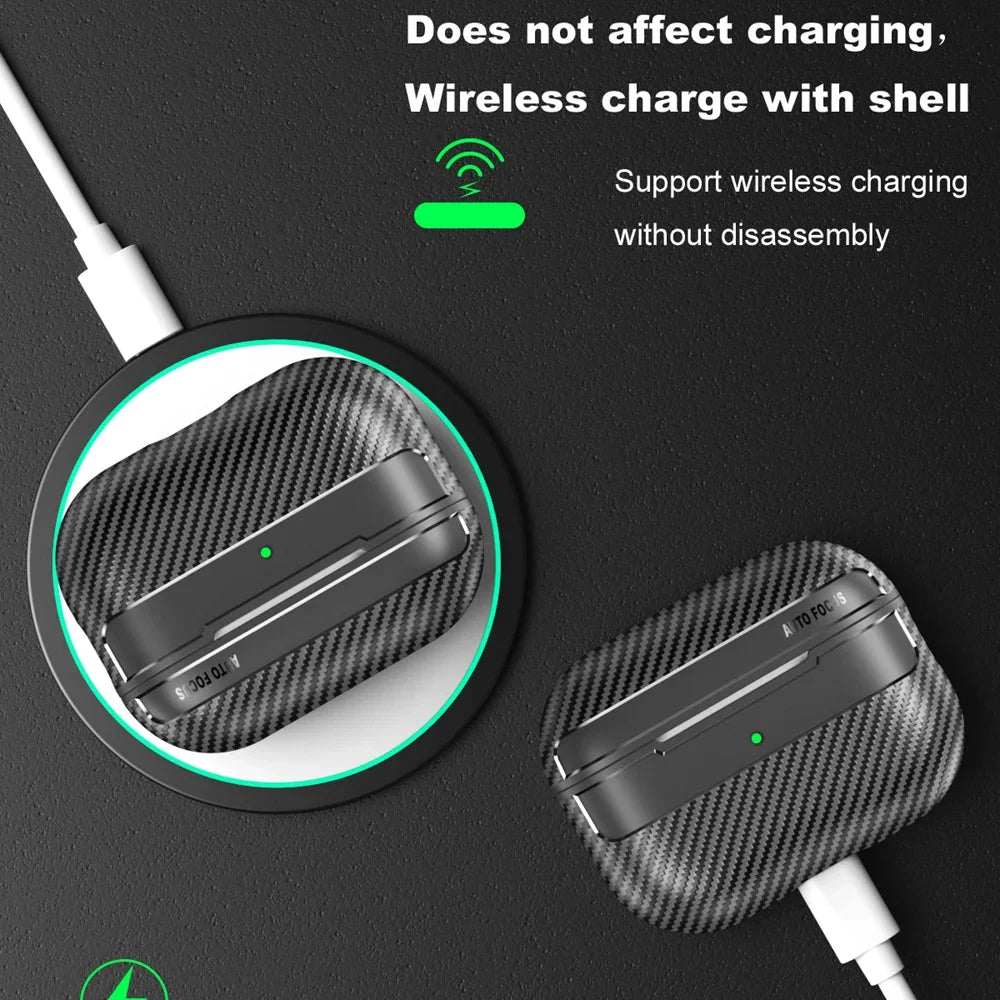 Protective Case For AirPods Pro 3rd Generation AirPods 4th 3 2 1st Gen Cover Accessories Shockproof Bags Coque Capa Funda